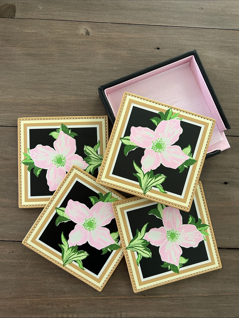 NWT Lilly Pulitzer Boxed Coaster Set